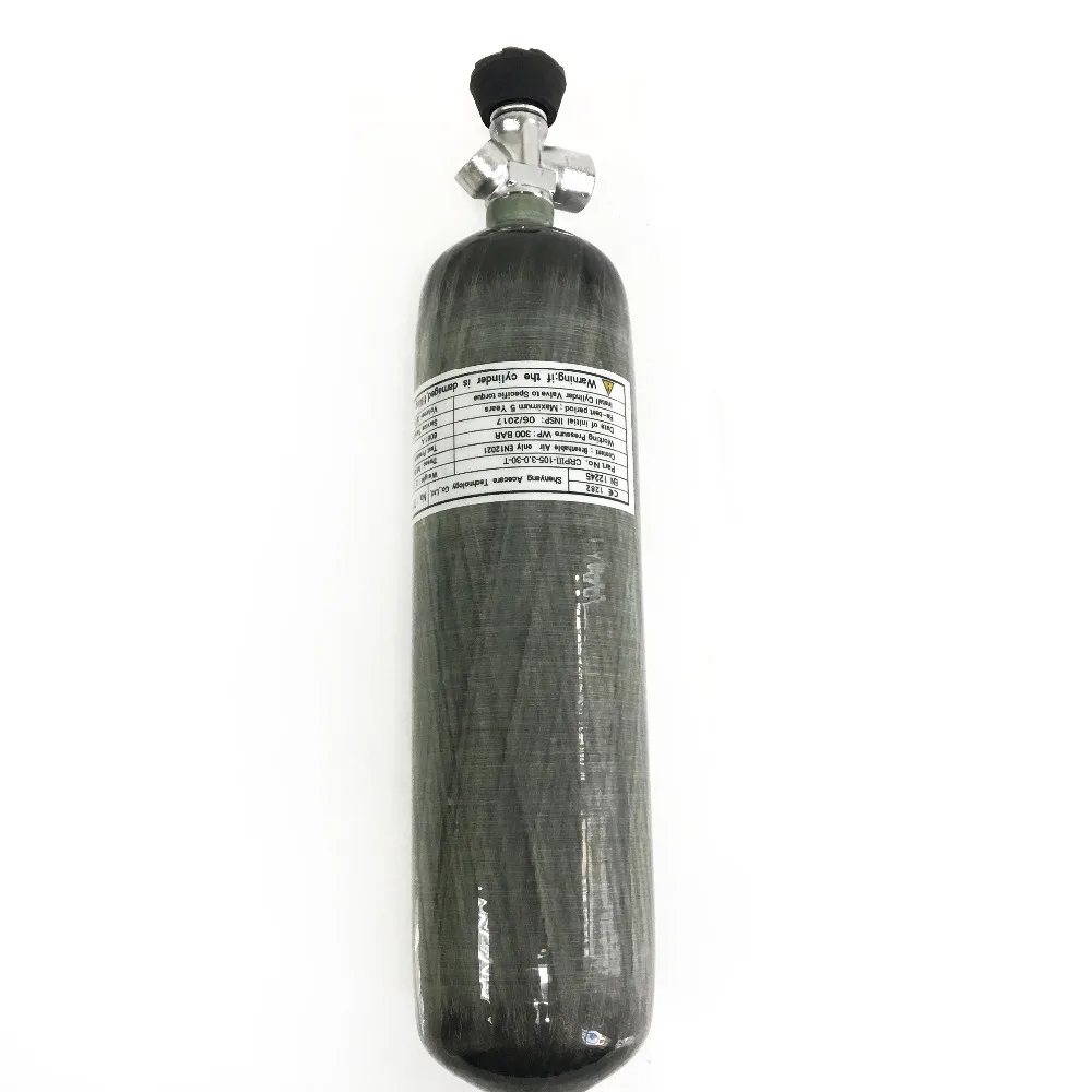 AC10331 2019 Acecare 4500Psi углеродное волокно 3L цилиндр для пейнтбола/ППП Воздушный