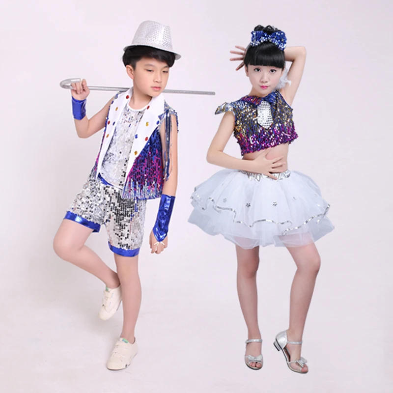 2019 джазовый новый элегантный костюм для девочек мальчиков диджеев женщин певцов