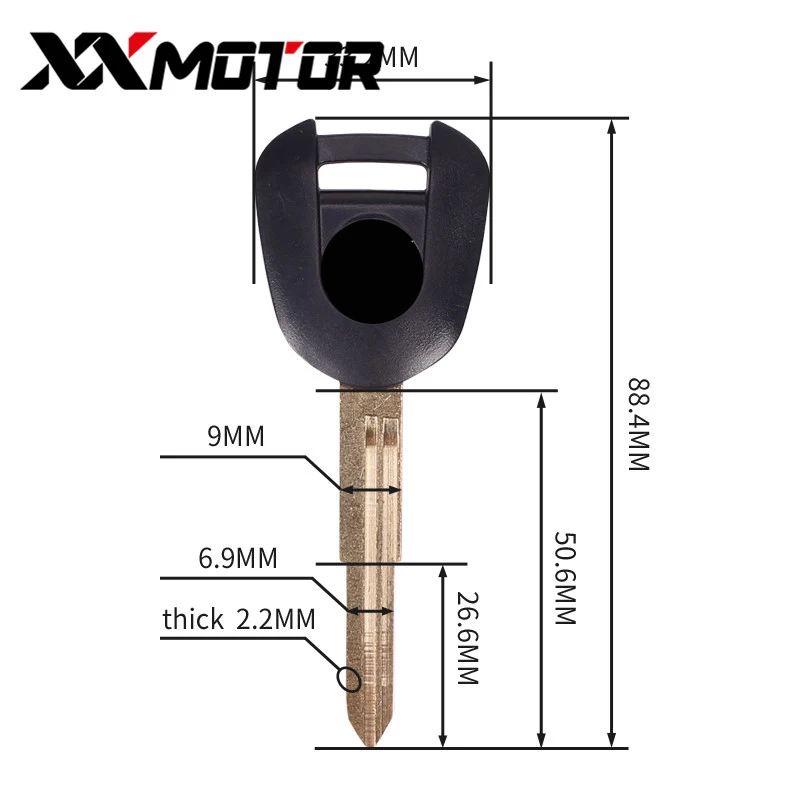 Замена заготовки ключа tranponder для мотоцикла Honda CBR600RR CBR900RR CBR929RR CBR954RR CBR1000RR