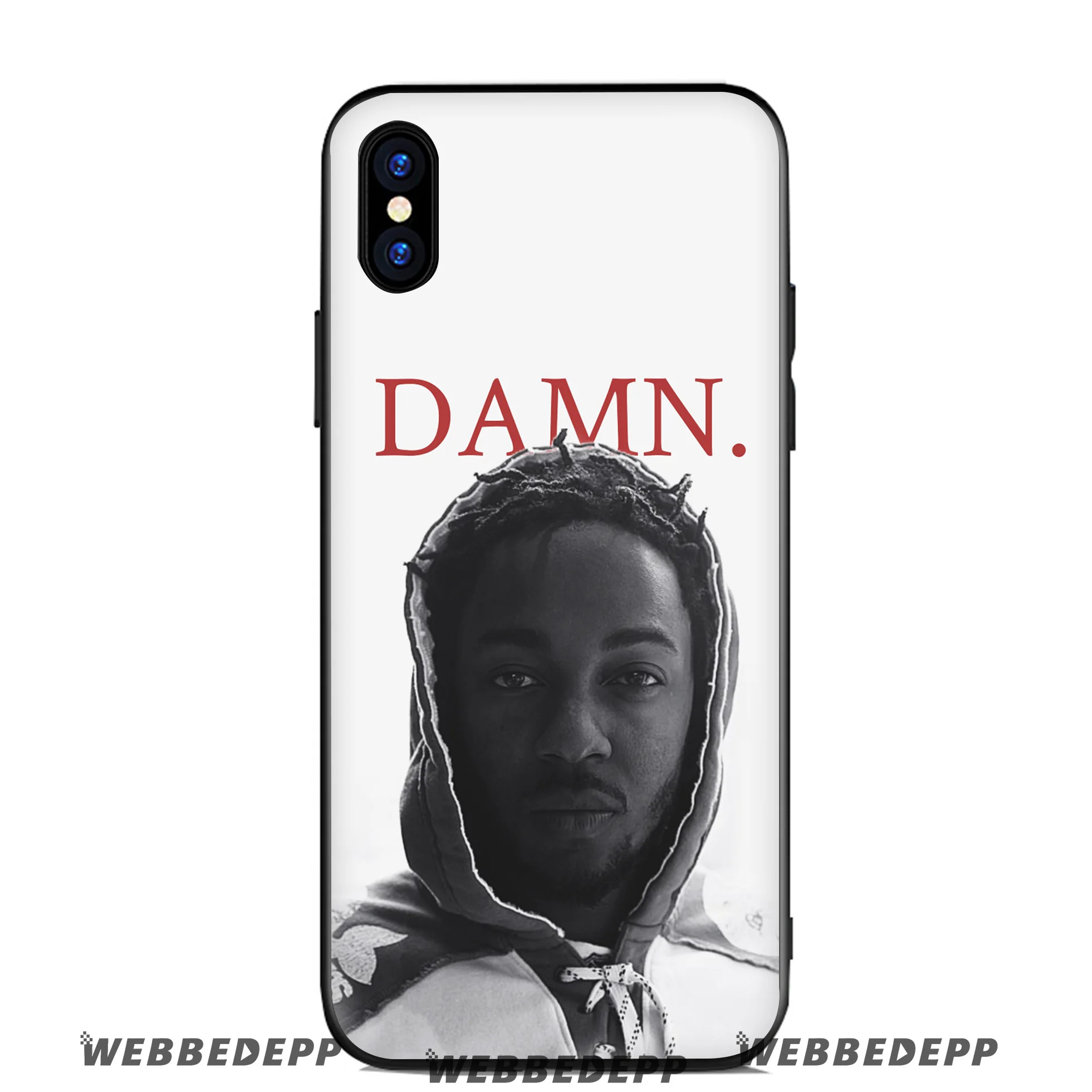 WEBBEDEPP Kendrick Ламар мягкий силиконовый чехол для Apple iPhone 11 Pro Xr Xs Max X или 10 8 7 6 6S Plus 5 5S SE