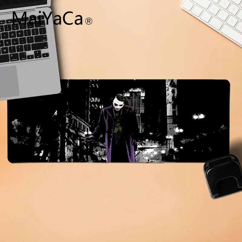 MaiYaCa дизайн Джокер Темный рыцарь фильмы DIY Дизайн Шаблон коврик для игровой мыши ноутбук игровой шкафчик мыши коврик для мыши