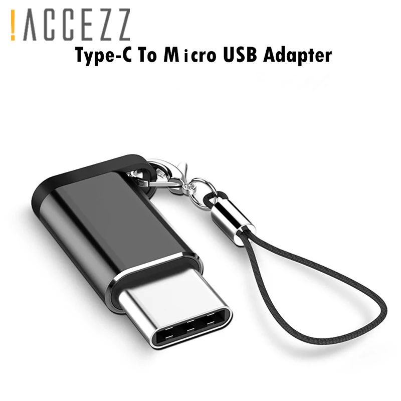 ACCEZZ mi cro USB к тип-c адаптер конвертер для samsung для LG G5 G6 Xiaomi mi 6 5 4S Зарядка данных USB OTG Соединительный брелок