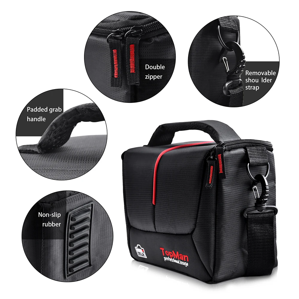 Сумка для цифровой камеры Fusitu DSLR чехол на плечо фотографии и видео нейлоновый Dslr