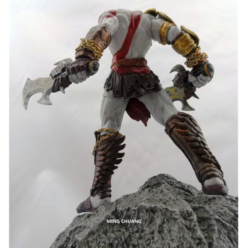 Статуя God of War III Кратос бюст анти-герой призрак Спарты полноразмерный портрет GK фигурка Коллекционная модель игрушки коробка J289