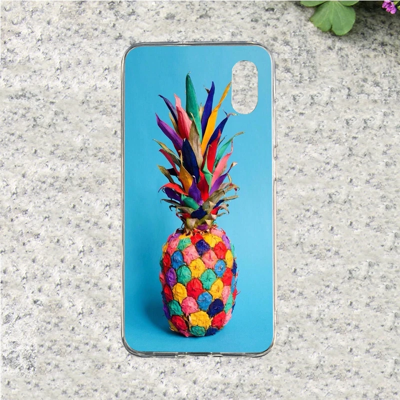 Ананас чехол для телефона xiaomi mi 4 5 6 8 4i 4c 5x 6s 6x A1 5S плюс max 2 3 Примечание x из мягкой