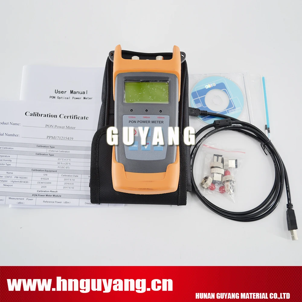 

JW3213AV Handheld Fiber PON Power Meter 1310/1490/1550nm with 1mw VFL