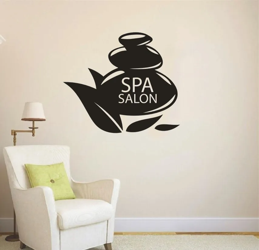 Специальный Spa Знак наклейки на стену девочки Красота салон виниловая наклейка