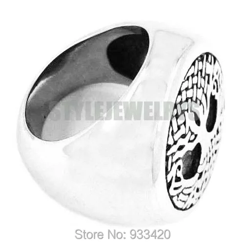 Кольцо с кельтским узлом Great Life Tree ювелирное изделие из нержавеющей стали