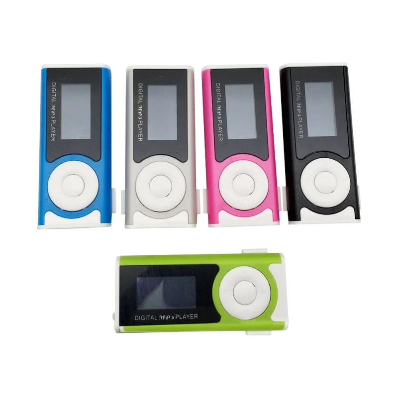 Портативный mp3 плеер с USB разъемом и ЖК дисплеем медиаплеер поддержкой 8 Гб Micro SD