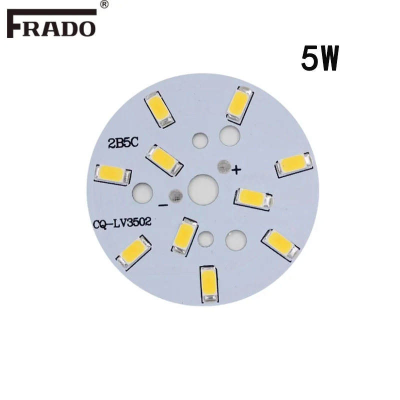 3 Вт 5 7 9 12 15 18 24 5730 SMD световая панель для потолочных светильников точечная