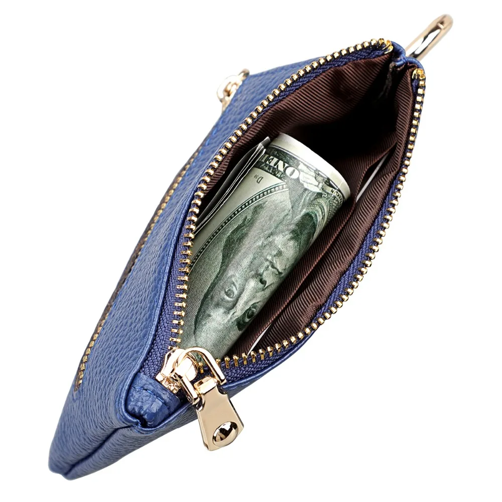 5 шт./лот органайзер для ключей из натуральной кожи Мужской дизайнерский