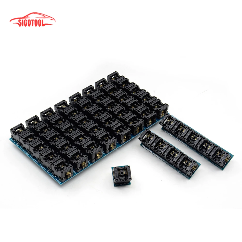 SOIC8 SOP8 К DIP8 адаптер программатора EZ гнездо модуля преобразователя с бесплатной