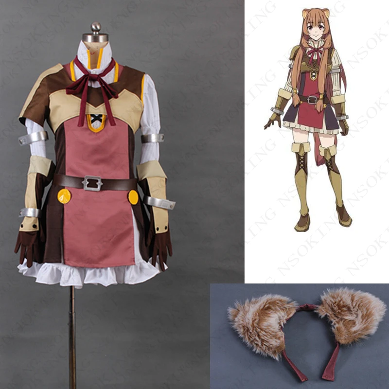 Аниме Tate no Yuusha Nariagari The Rising of the Shield Hero Косплей Костюм рафтали на заказ|Костюмы