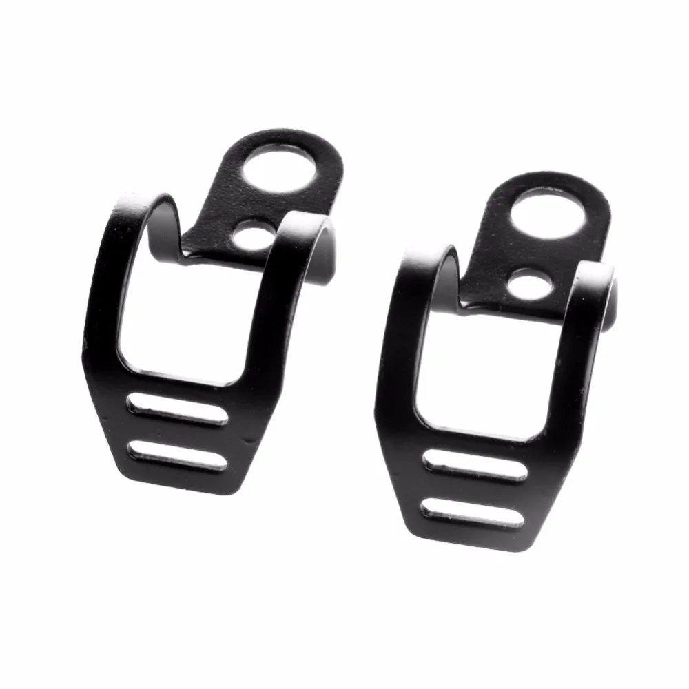 2 шт. черная вилка зажим для ушей мотоцикл указатель поворота светильник