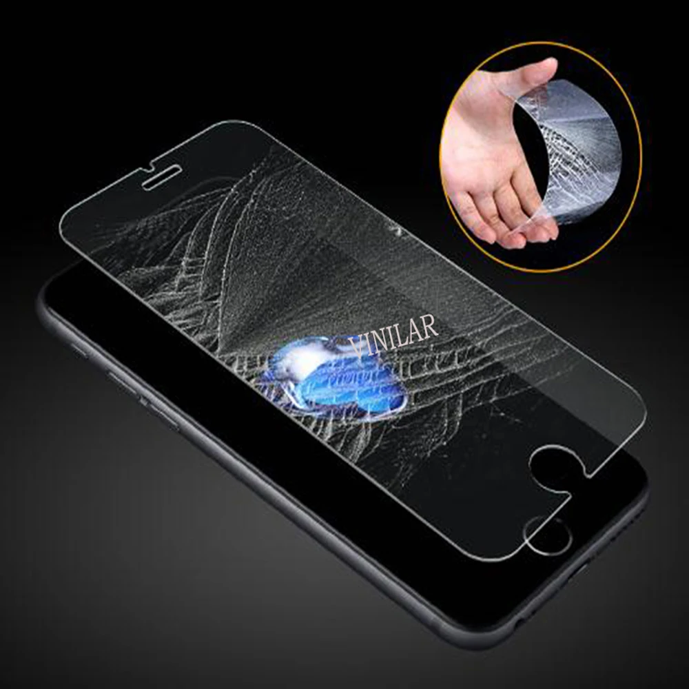 Защитное стекло на для iphone 5 S Защита экрана закаленное если фильм случае