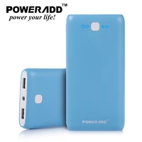 poweradd20000mah power bank for xiaomi external battery portable charger double usb mi powerbank poverbank bateria externa movil