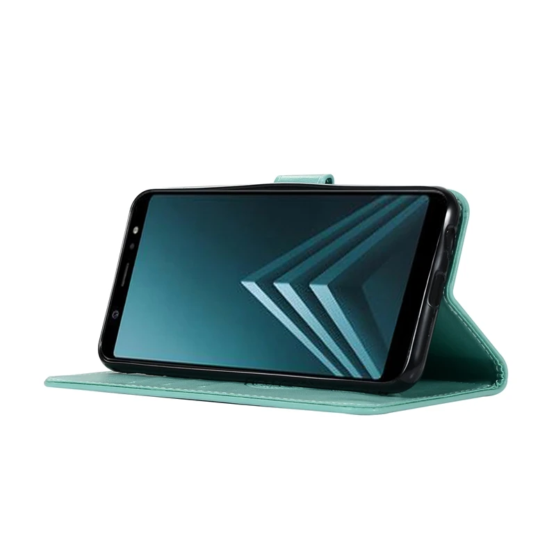Чехол Etui для Samsung Galaxy J8 2018 чехол J800F J800 SM-J800F кожаный бумажник с совой откидной