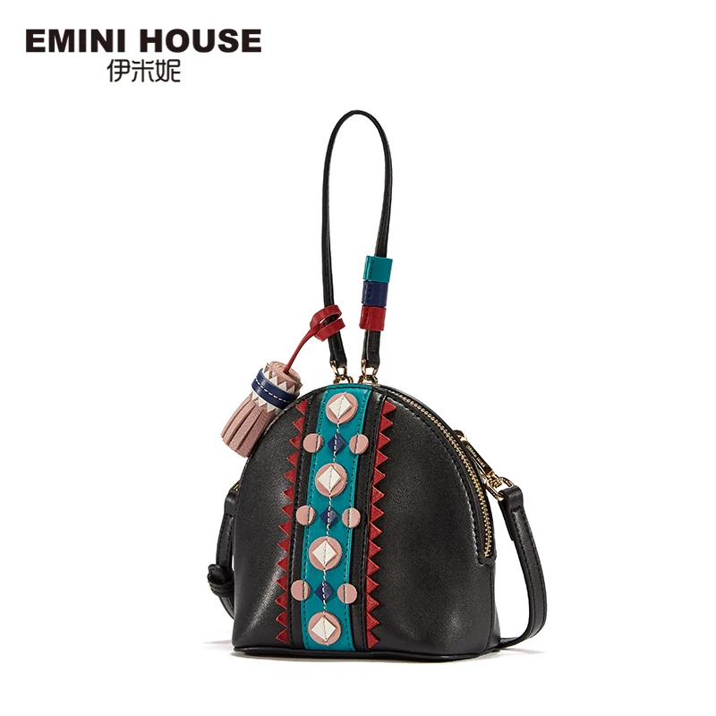 EMINI HOUSE сумки через плечо в индийском стиле для женщин кожаные женские от