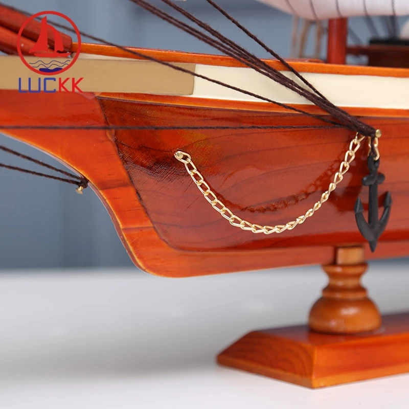 LUCKK CUTTY SARK DIY 60 CM Exquisite Wooden Sailboat Ship Model Wholesale Home Office Decoration Accessorie Crafts Free Shipping | Дом и сад