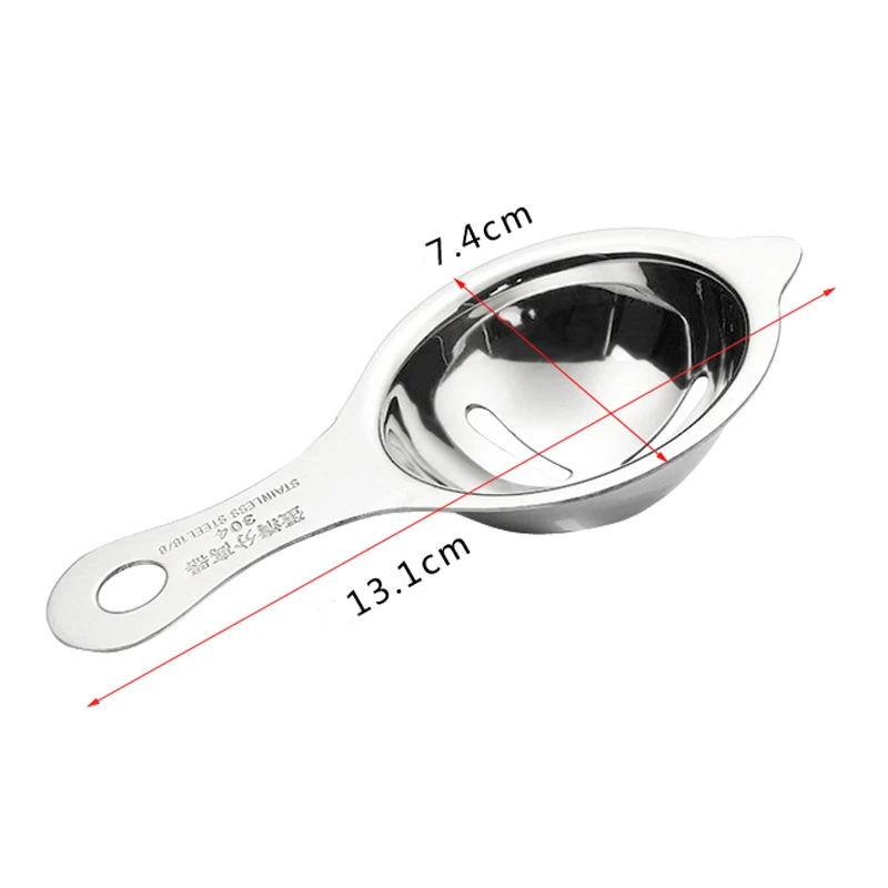 Новый сепаратор яичного белого желтка из нержавеющей стали фильтр для яиц