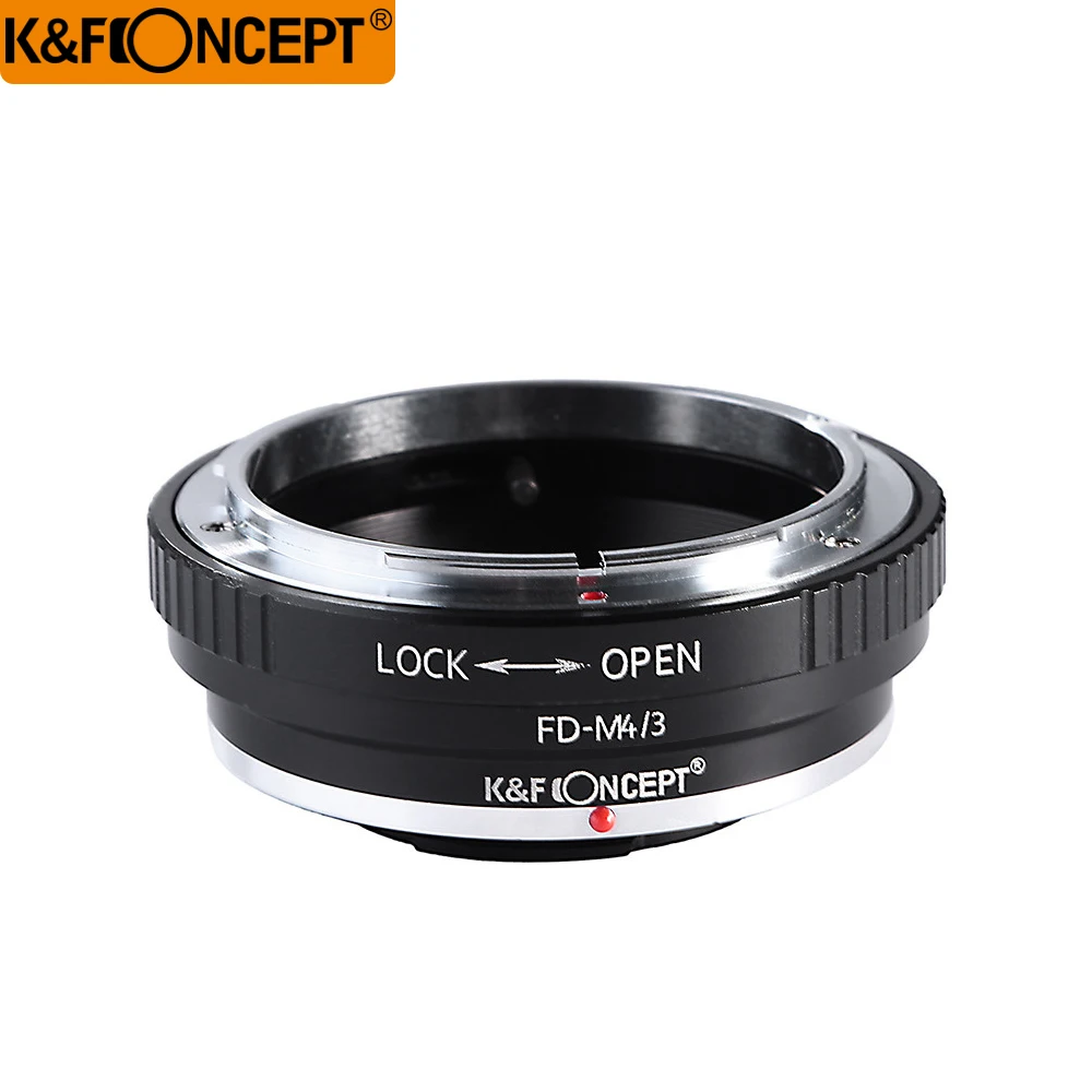 K & F CONCEPT кольцо адаптера объектива для Canon FD объектив к M4/3 корпус камеры Olympus PEN E P1 P2