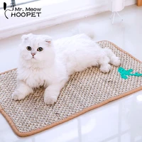 hoopet cat toy pet mat goods for cats cartoon scratch board toy kitten scratch mat interactive scratching post