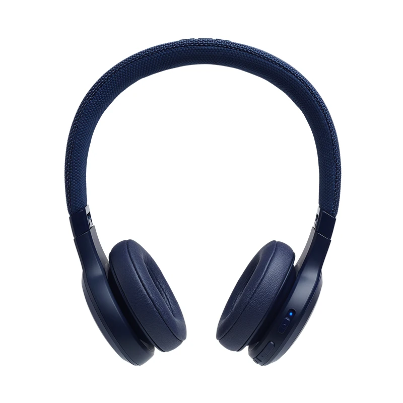 Blue JBL LIVE 400 Беспроводная bluetooth-гарнитура Смарт наушники на ухо легкие громкой связи музыкальные наушники с микрофоном 24Hr время музыки - Цвет: Blue