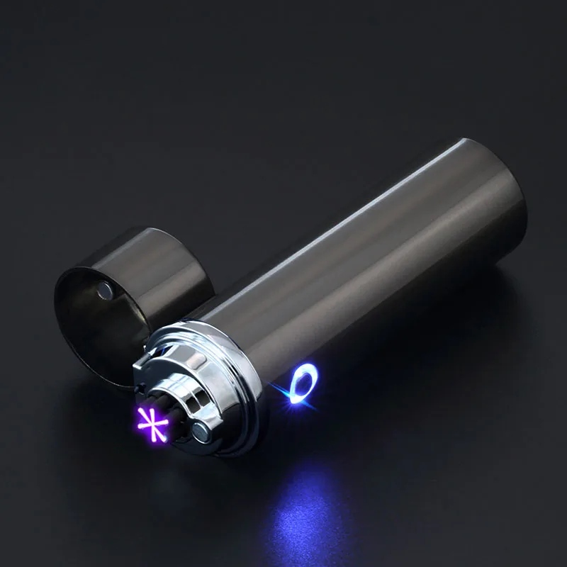 Шесть Дуг Зажигалка более мощный USB Перезаряжаемый Электрический Импульсный Зажигалка плазменный курительный ветрозащитный электронный прикуриватель зажигалки зажигалка usb электронная зажигалка
