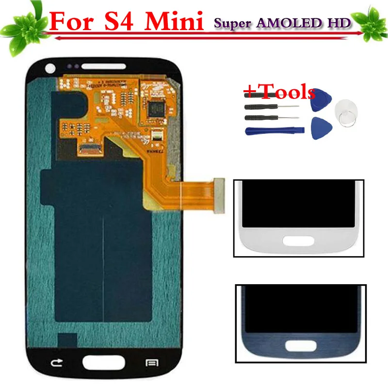 Super AMOLED HD для samsung Galaxy S4 Mini i9190 i9195 ЖК дисплей Дисплей Сенсорный экран планшета