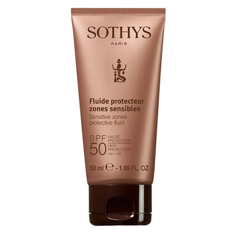 Флюид SOTHYS paris с SPF 50 для лица и чувствительных зон тела мл|Защита губ| |