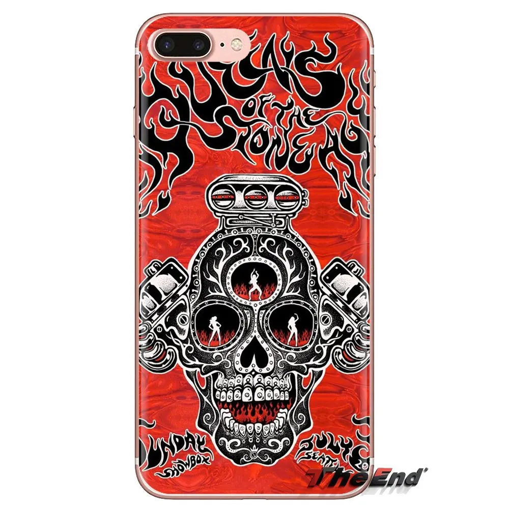 Queens of the stone age прозрачные мягкие чехлы для Samsung Galaxy J1 J2 J3 J4 J5 J6 J7 J8 Plus 2018 Prime 2015 2016 2017 |
