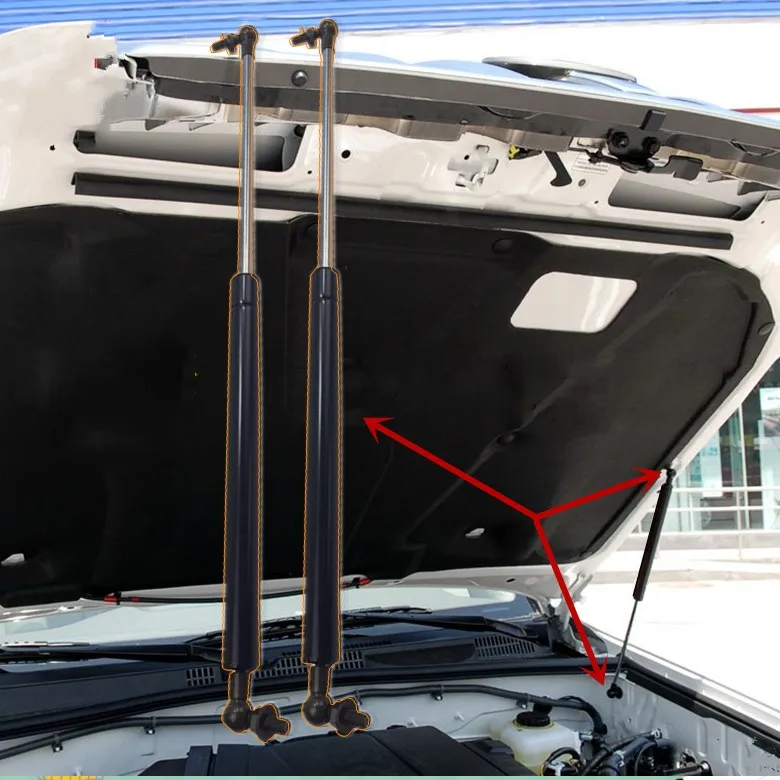 QDAEROHIVE car hood reuses gas spring support rod Slow Down Shock Gas Strut for Toyota land cruiser prado 4000 2700 LC120 03-09