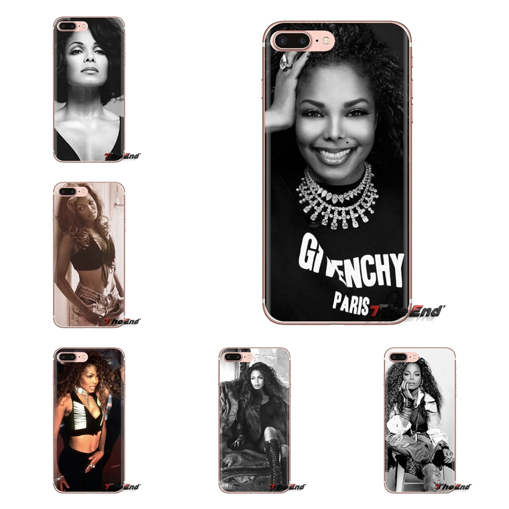 Простой красивый прозрачный мягкий чехол Janet Jackson для Xiaomi Redmi 4A S2 Note 3 3S 4 4X 5 Plus 6 7 6A Pro