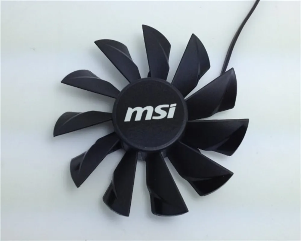 MSI Графика карты Cooler вентиляторы 1 шт. вентилятор Диаметр GTX1060 GTX1070 GTX1070Ti GTX1080 GTX1080Ti
