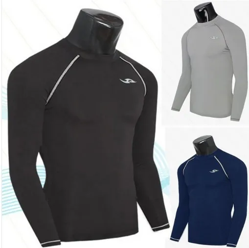 2016 Лето Марка Мужская Повседневная О-Образным Вырезом Футболки С Длинным Рукавом