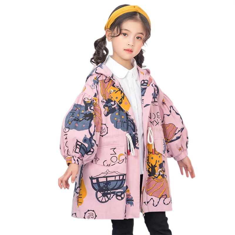 Женские вязаный свитер с длинным рукавом и изображением мультфильмов плащ для