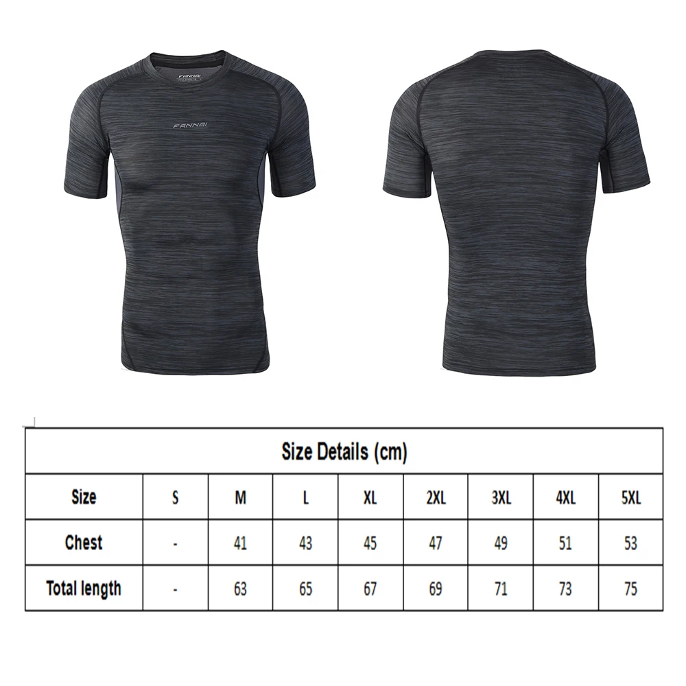 2019 компрессионная футболка с короткими рукавами быстросохнущая спортивный топ