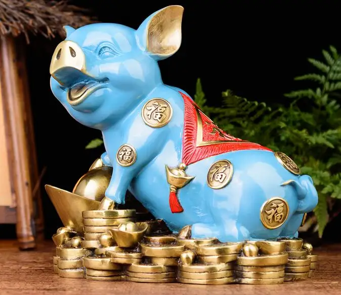 Бронзовый медный минеральный пигмент благоприятный чудовище богатство