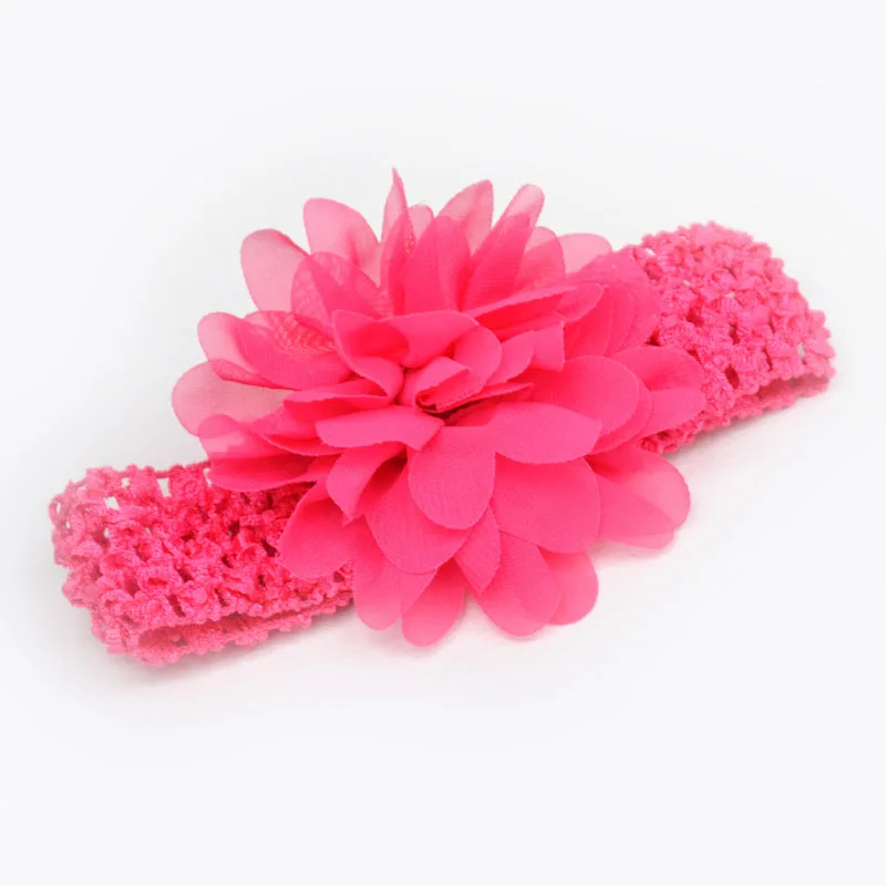 2 шт./лот детские вязаные эластичные резинки головная повязка для новорожденных