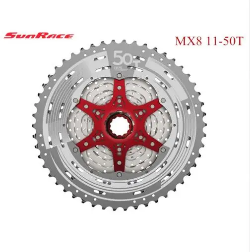 sunracing MX8 11-50 t 11 скоростей mtb велосипедная кассета mtb Велосипедное колесо кассета 11 50T велосипедный маховик велосипед