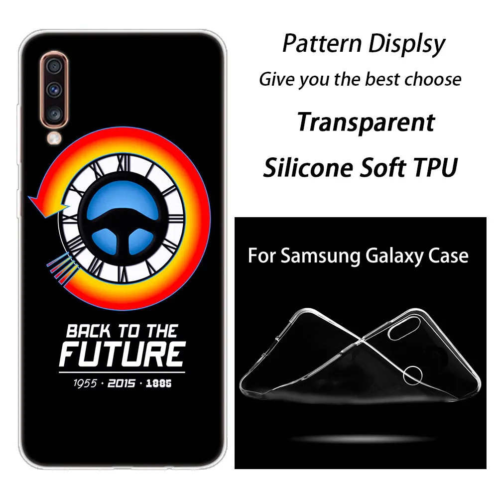 005 Back to the Future мягкий чехол для samsung Galaxy A90 A80 A70 A60 A50 A40 A30 A10 A20E A2CORE A9 A7 A8 A6 плюс A5 крышка - Цвет: 005