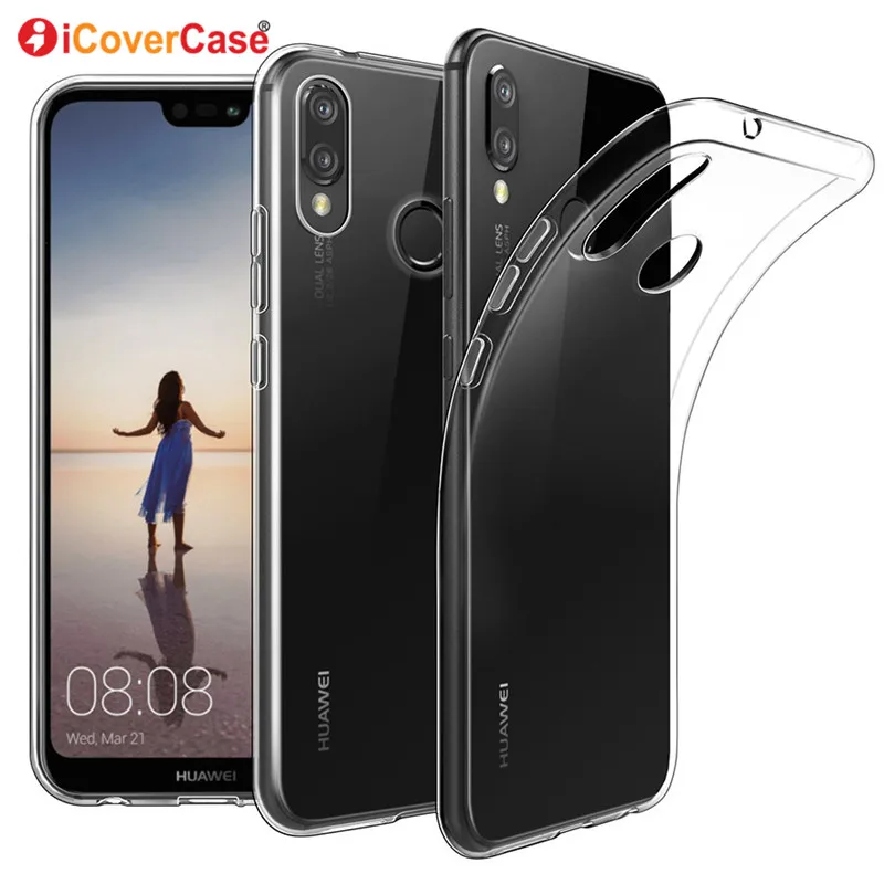 Qi Беспроводной Зарядное устройство Мощность площадку для huawei P 20 P20 Lite P20 Pro Мощность банк Беспроводной зарядки приемник и крышка чехол Прозрачный корпус мобильного телефона TPU