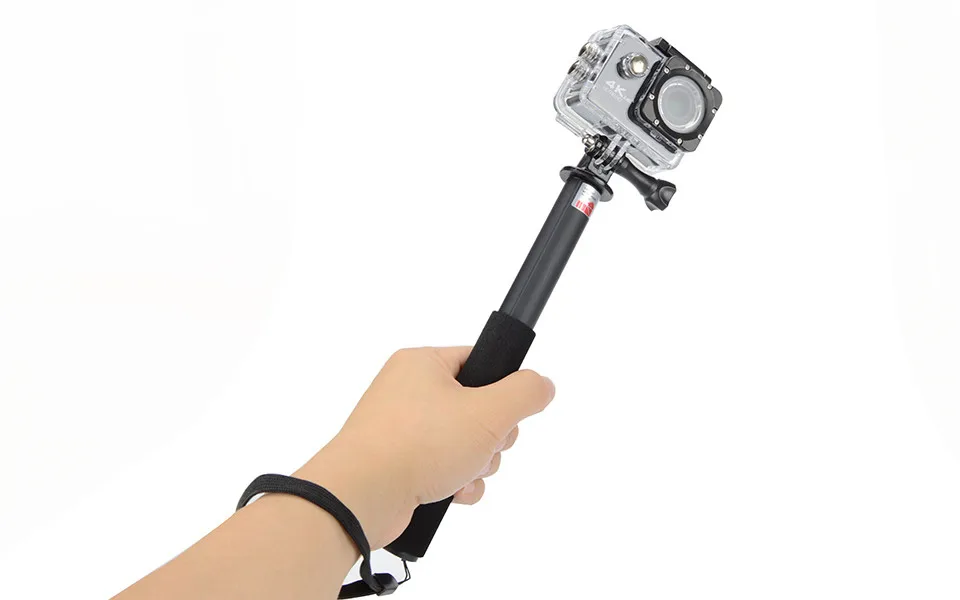 Телескопический монопод для камеры Gopro Hero 7/6/5/4/3/3 +/2/1 Canon Nikon DSRL Xiaomi Yi SJCAM