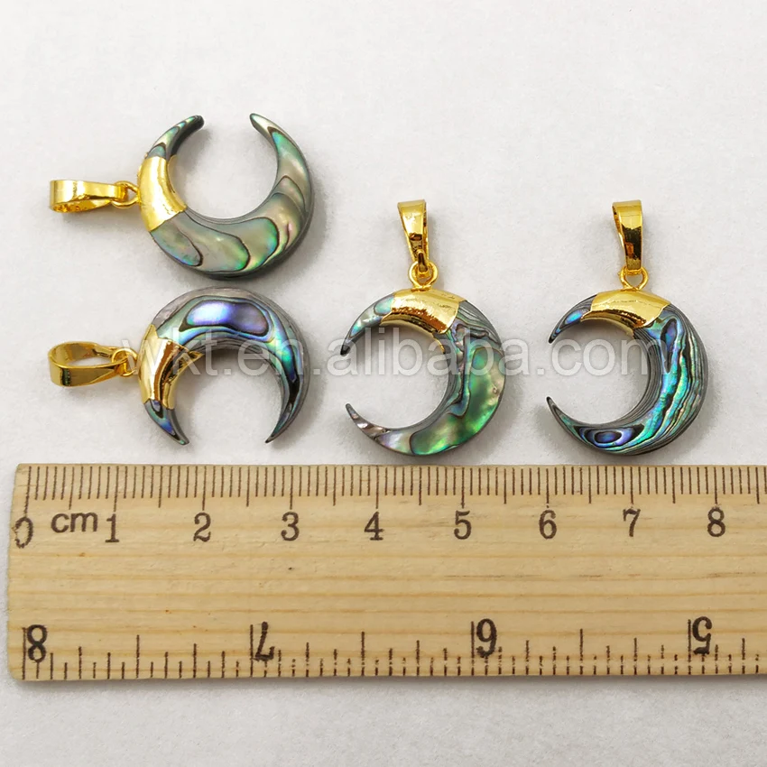 Женское украшение в виде ракушек 20 мм|horn pendant|crescent pendantpendants for women |