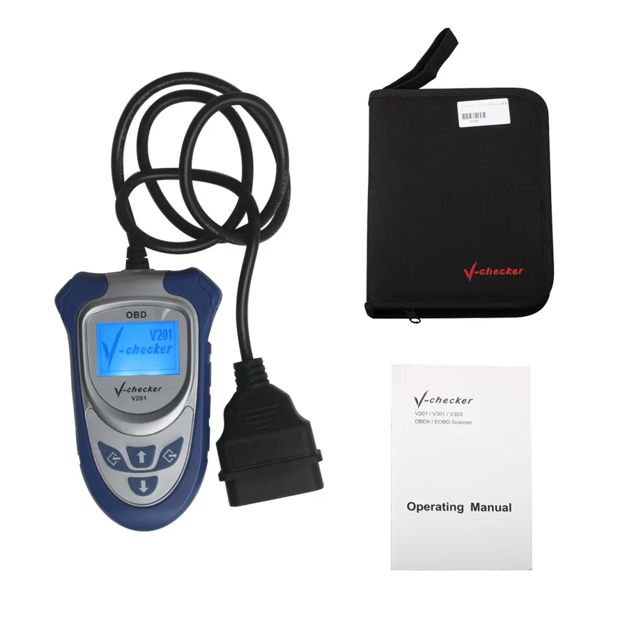 V-CHECKER VCHECKER V CHECKER V201 Professional OBD2 Scanner With Canbus Free Shipping | Автомобили и мотоциклы