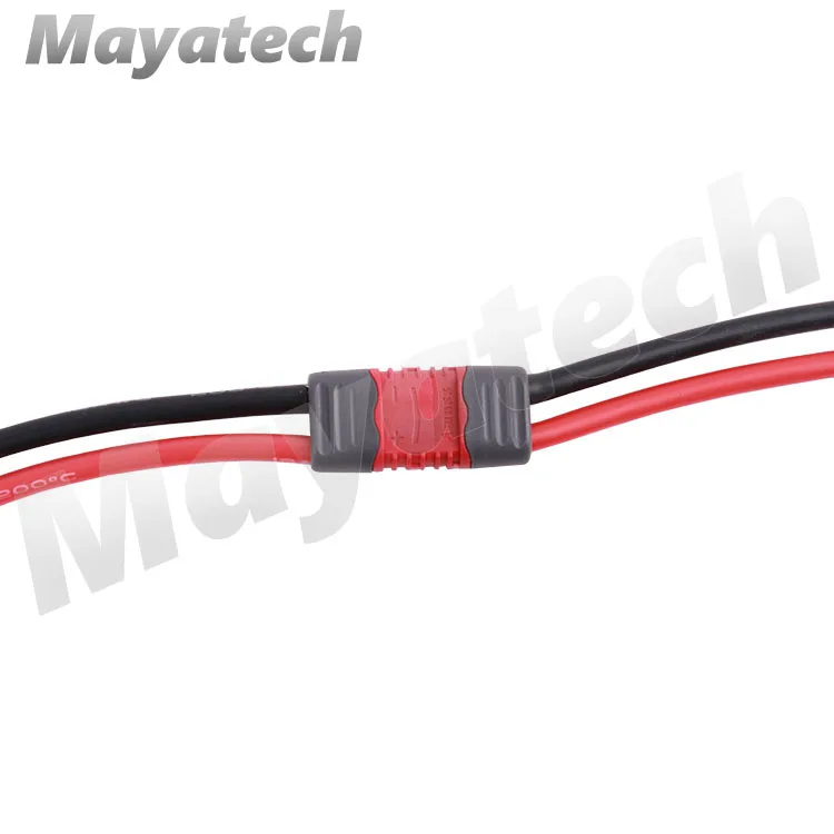 Amass Новый AM1015E скользящая обшивка T вилка Deans Разъем для RC Lipo батареи 40A высокая