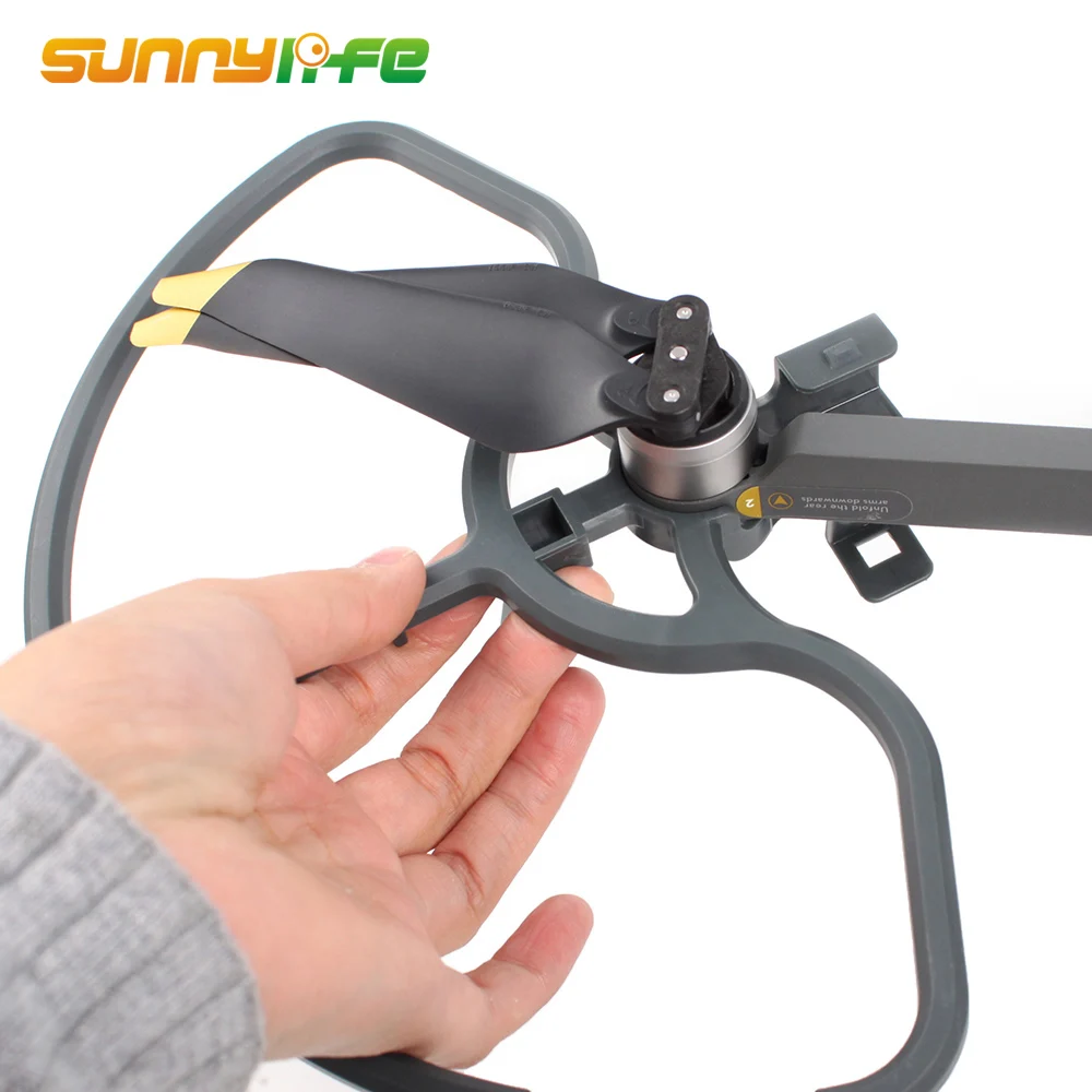 New Arrival 2 in 1 Integrated Landing Gears Stabilizers & Propeller Guards Prop Protectors for DJI MAVIC PRO PLATINUM WHITE |