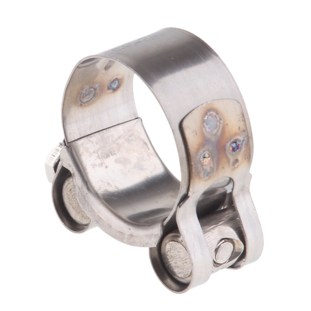 1 шт. зажим для выхлопной трубы мотоцикла из нержавеющей стали комплект с фланцем