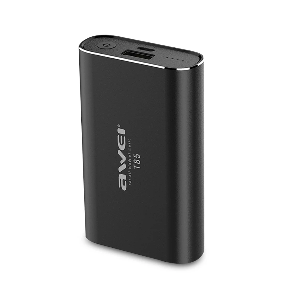 Awei T85 TWS Twins True Wireless Bluetooth V5.0 Earbuds with Charging Base |