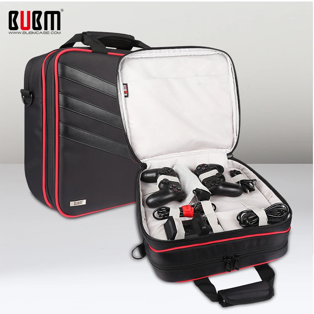 BUBM игровая консоль для путешествий, сумка для хранения, чехол-органайзер, видео плеер, цифровой защитный чехол для PS4 PRO Playstation